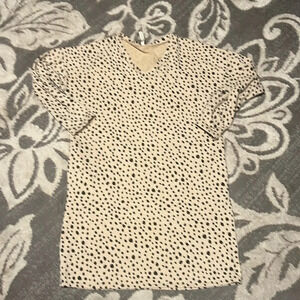 Beeson river long sleeve knit dress. Like new. Size small. Cheetah print